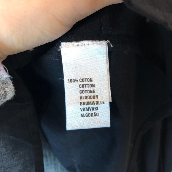 Antik Batik | Lara Cotton Blouse Black S 38 - Picture 3 of 5